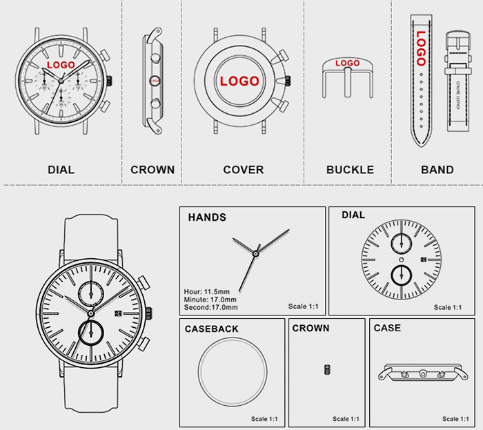 billige custom ure